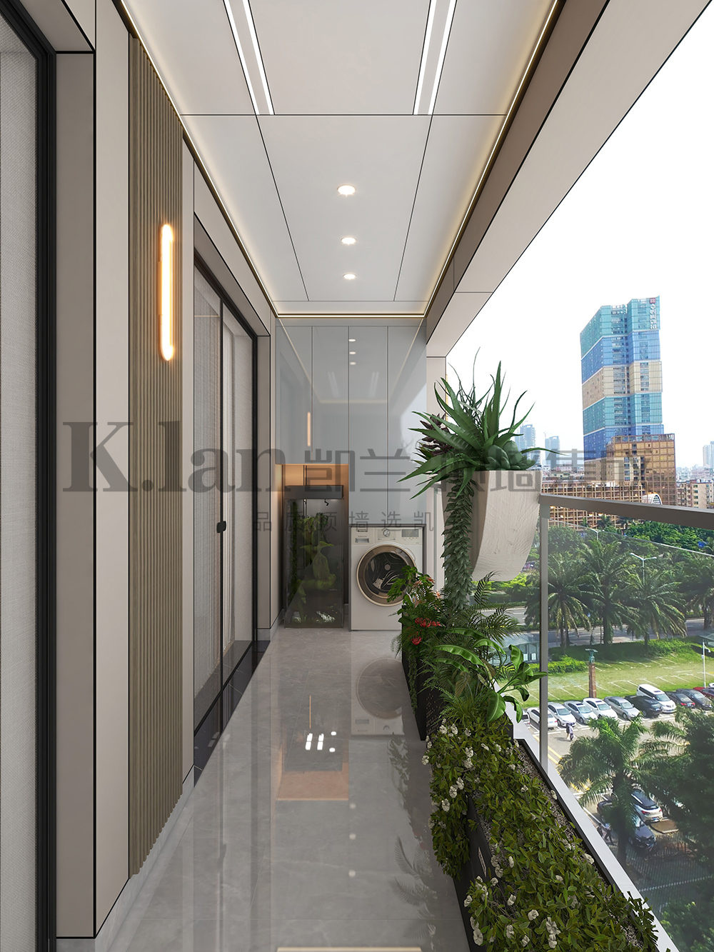 凱蘭集成吊頂鋁蜂窩大板鋁墻板