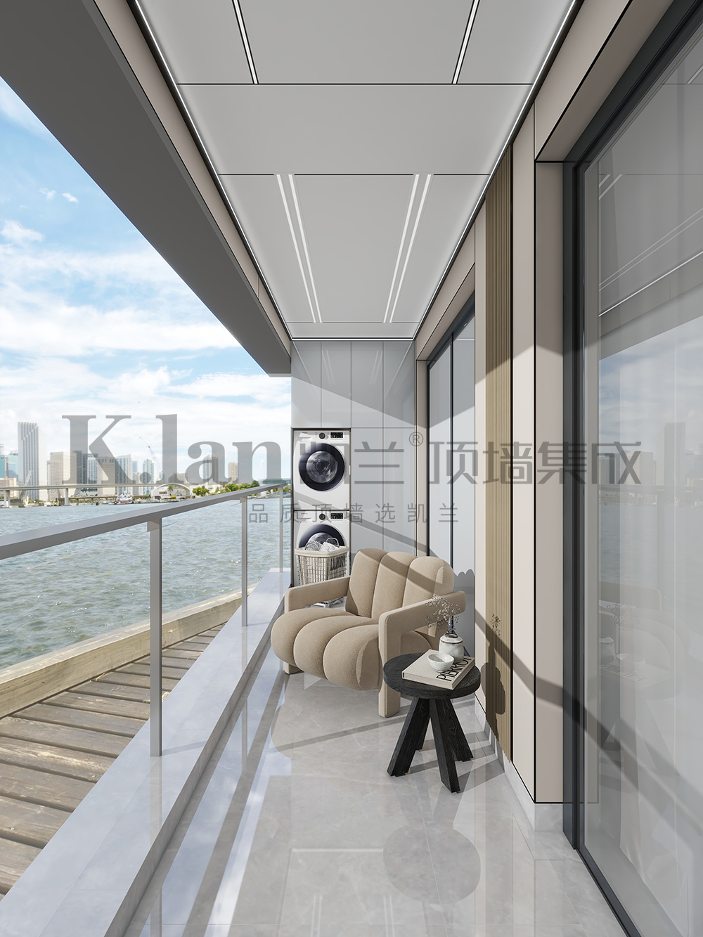 凱蘭集成吊頂鋁蜂窩大板鋁墻板