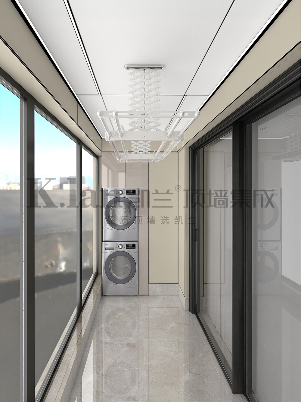 凱蘭集成吊頂鋁蜂窩大板鋁墻板