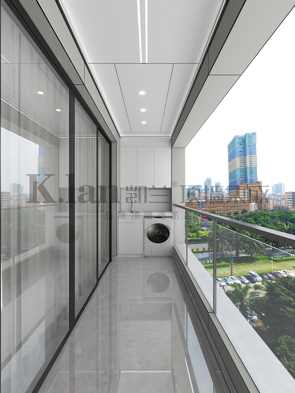 凱蘭集成吊頂鋁蜂窩大板鋁墻板